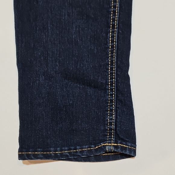 Old Navy Maternity Women's High Rise Dark Blue Jeans - Picture 4 of 9